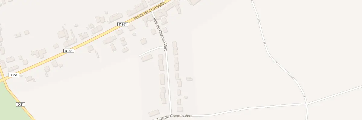 Plan du 7 Rue du Chemin Vert à Novy-Chevrières