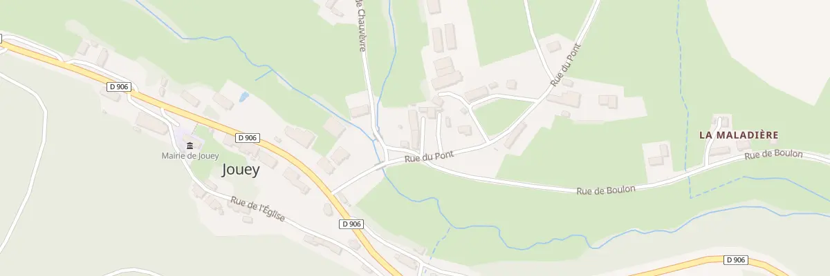 Plan du 5 Rue du Pont à Jouey