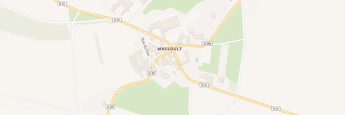 Plan du 2 Rue de Coulmier à Nesle-et-Massoult