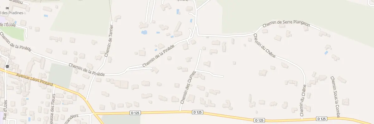 Plan du 153 Che des Oumes à Saint-Quentin-la-Poterie