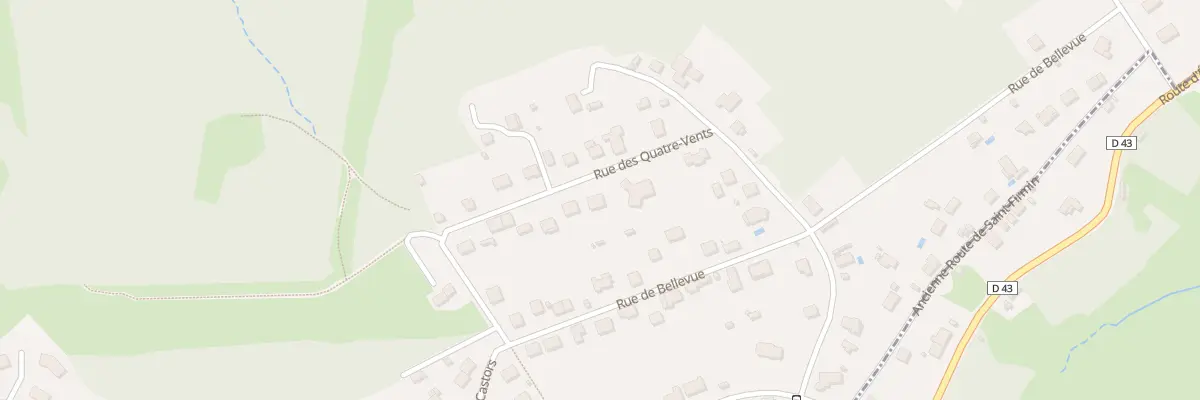 Plan du 9 Rue des Quatre Vents au Creusot