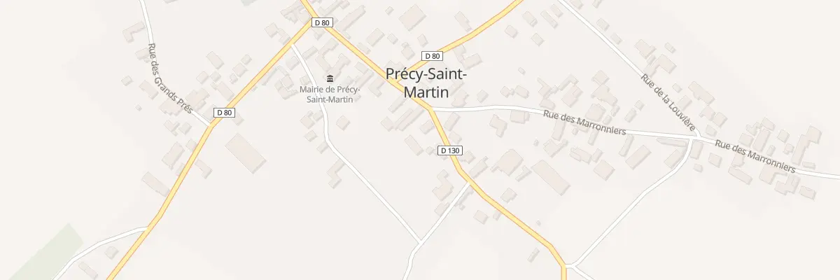 Plan du 2 Rue d’Epagne à Précy-Saint-Martin