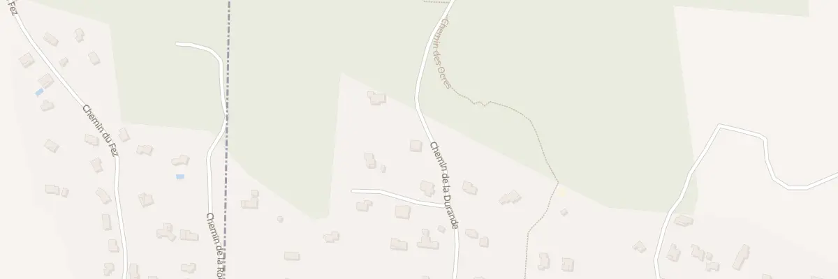 Plan du 5361 Che de la Durande à Saint-Laurent-la-Vernède
