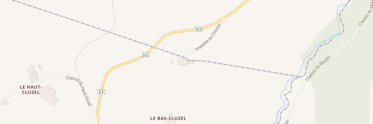 Plan du 163 Imp du Couzon à Grammond