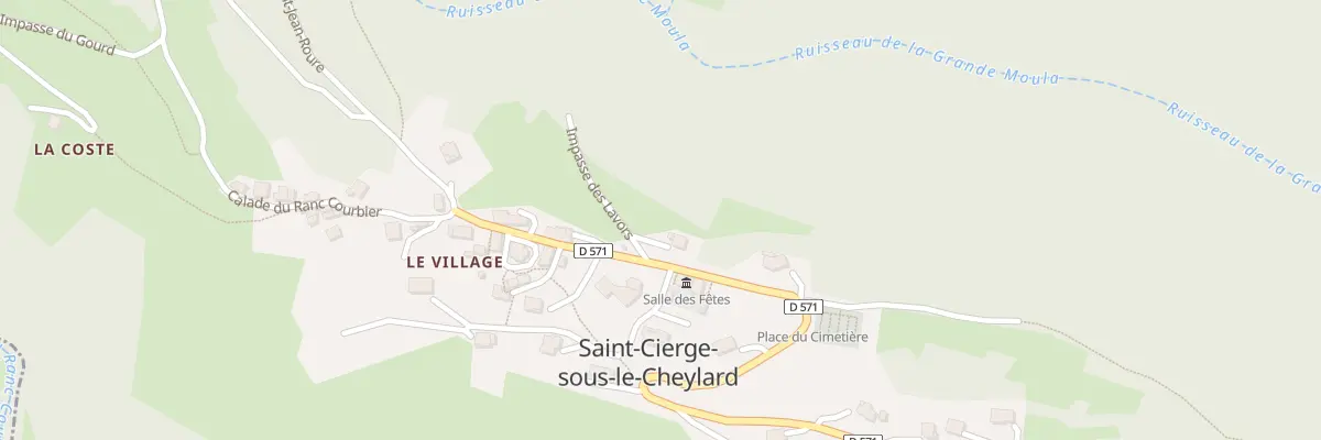 Plan du 10 Imp des Lavors à Saint-Cierge-sous-le-Cheylard