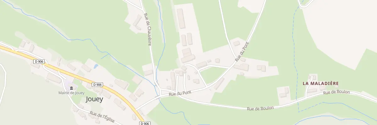 Plan du 13 Rue du Pont à Arnay-le-Duc