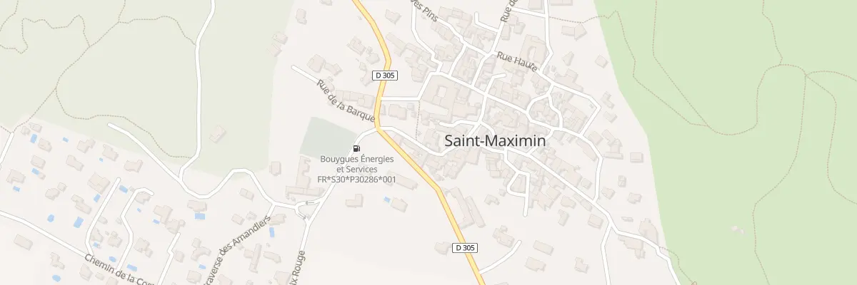 Plan du 3 Rue des Ecoles à Saint-Maximin