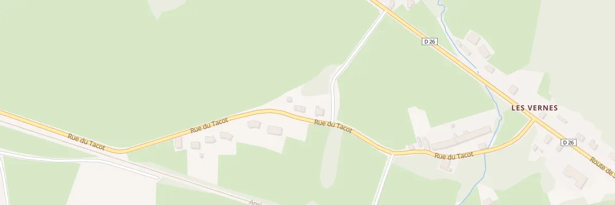 Plan du 16 Rue du Tacot à Saint-Léger-du-Bois