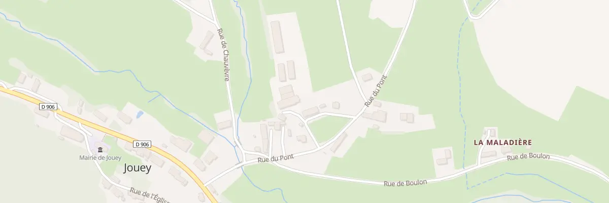 Plan du 15 Rue du Pont à Jouey