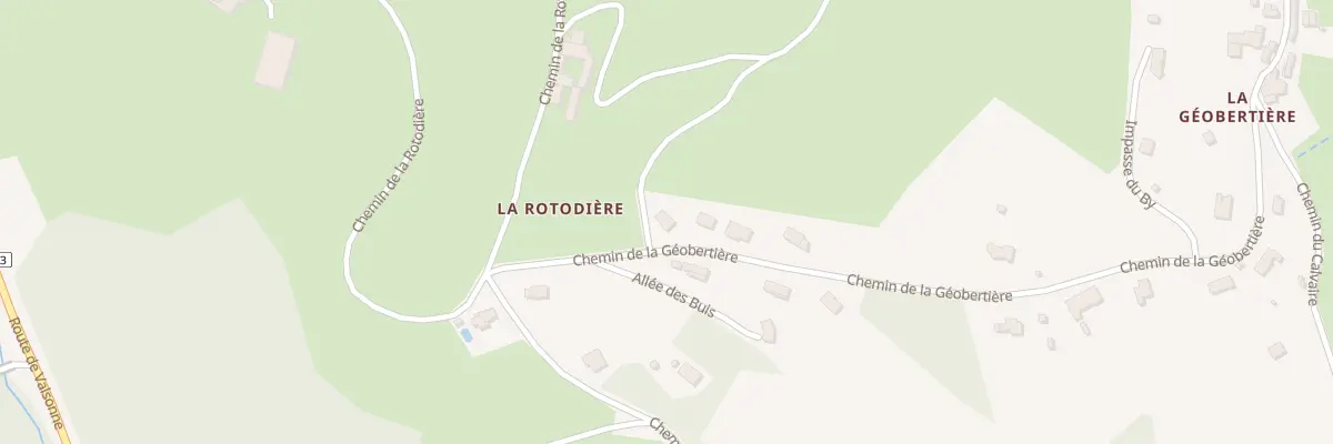 Plan du 5126 La Rotodière à Saint-Clément-sur-Valsonne