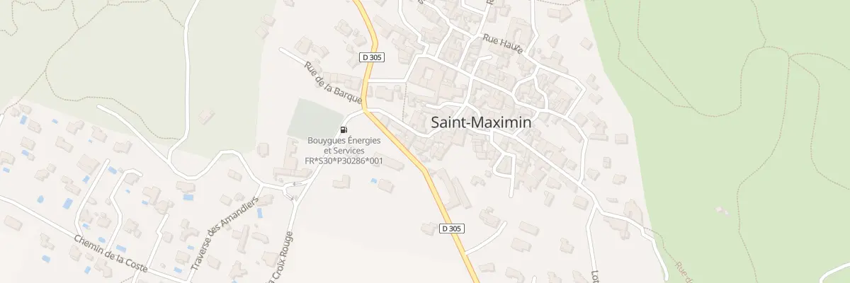 Plan du 10 Rue des Ecoles à Saint-Maximin