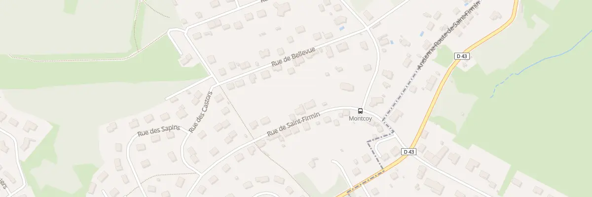 Plan du 135 Rue de Saint-firmin au Creusot