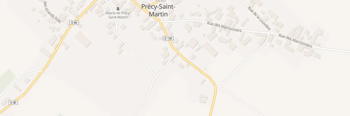 Plan du 8 Rue d’Epagne à Précy-Saint-Martin