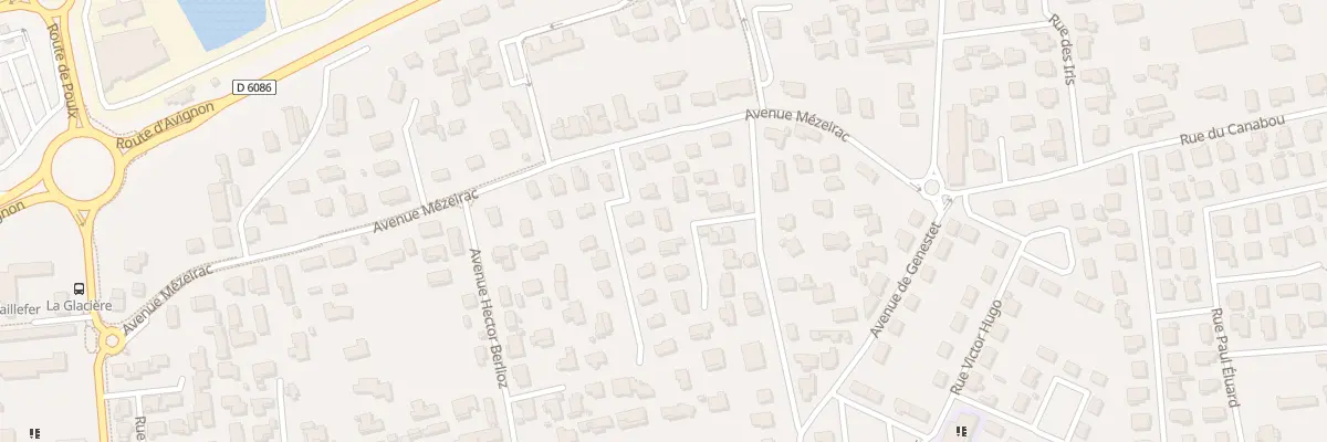 Plan du 1 Rue Clos Jean Moulin à Marguerittes