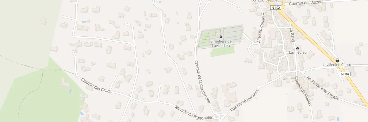 Plan du 140 Rue Etienne Eyraud à Lavilledieu