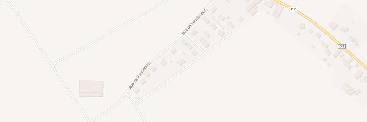 Plan du 13 Rue de Vouciennes à Vitry-la-Ville