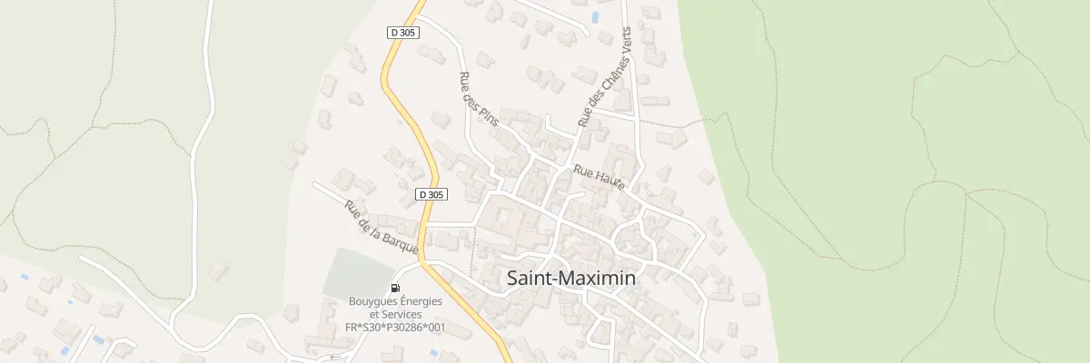 Plan du 5016 Rue Racine à Saint-Maximin