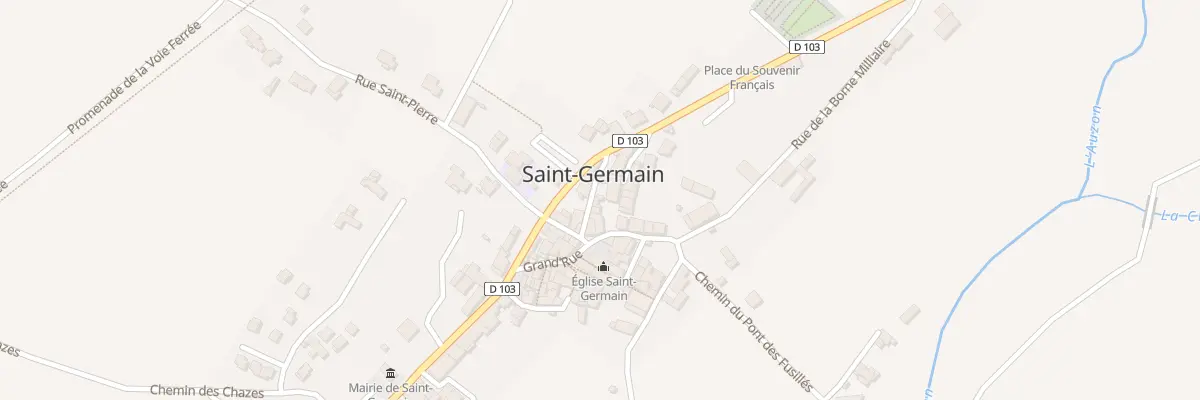 Plan du 35 Rue de la Forge à Saint-Germain