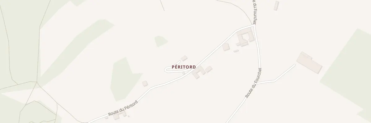 Plan du 1087 Rte du Péritord à Pomeys