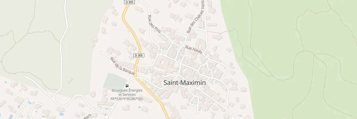 Plan du 19 Rue du Château à Saint-Maximin