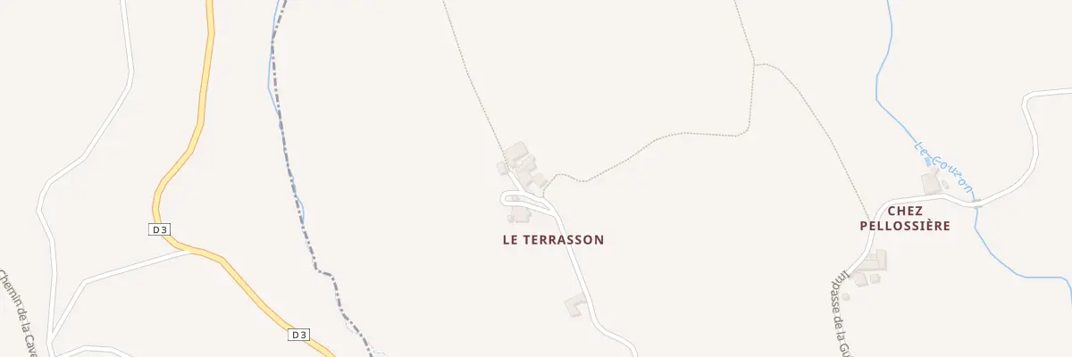 Plan du 5097 Le Terrasson à Coise
