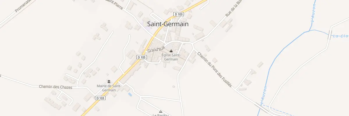 Plan du 40 Rle des Tailleurs de Pierre à Saint-Germain
