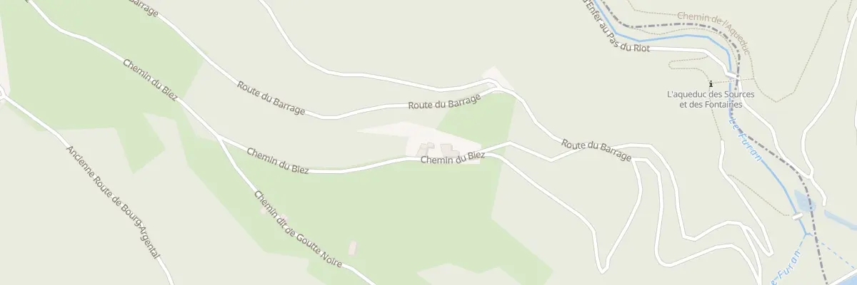 Plan du 710 Che de Biez à Planfoy