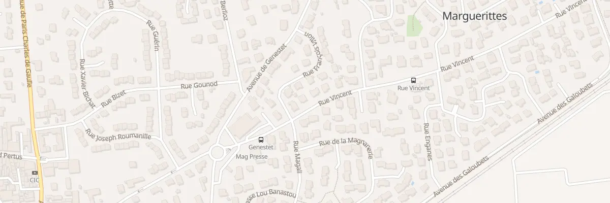 Plan du 27 Rue Vincent à Marguerittes