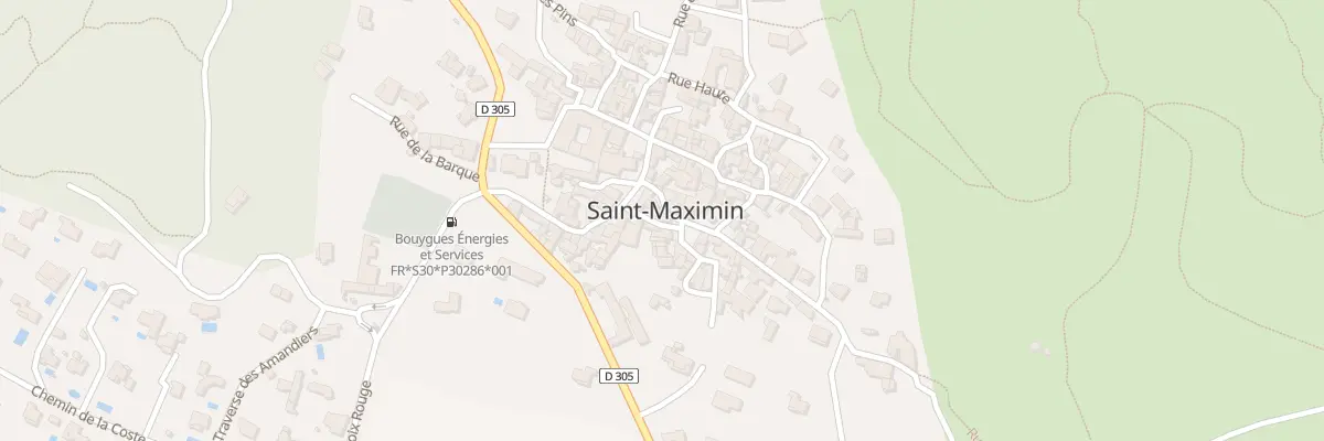 Plan du 5159 Rue des Fleurs à Saint-Maximin