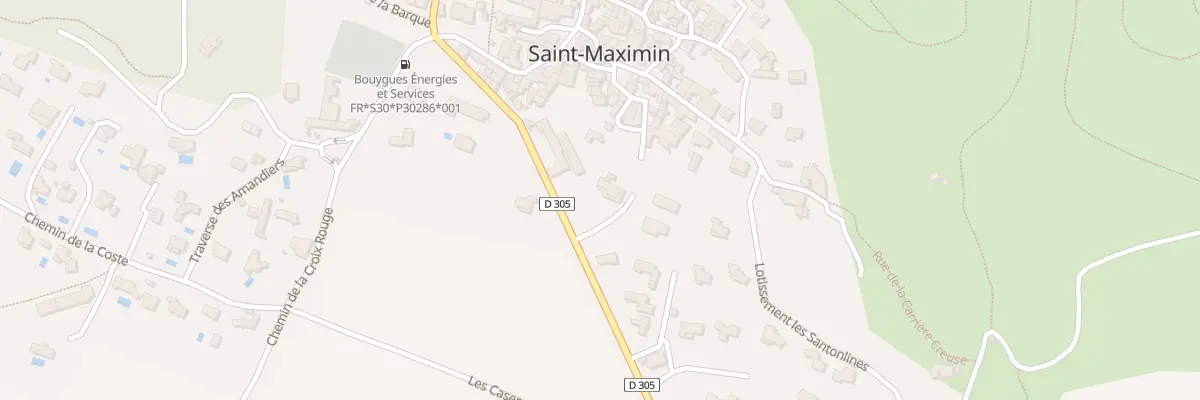 Plan du 15 Che Neuf à Saint-Maximin