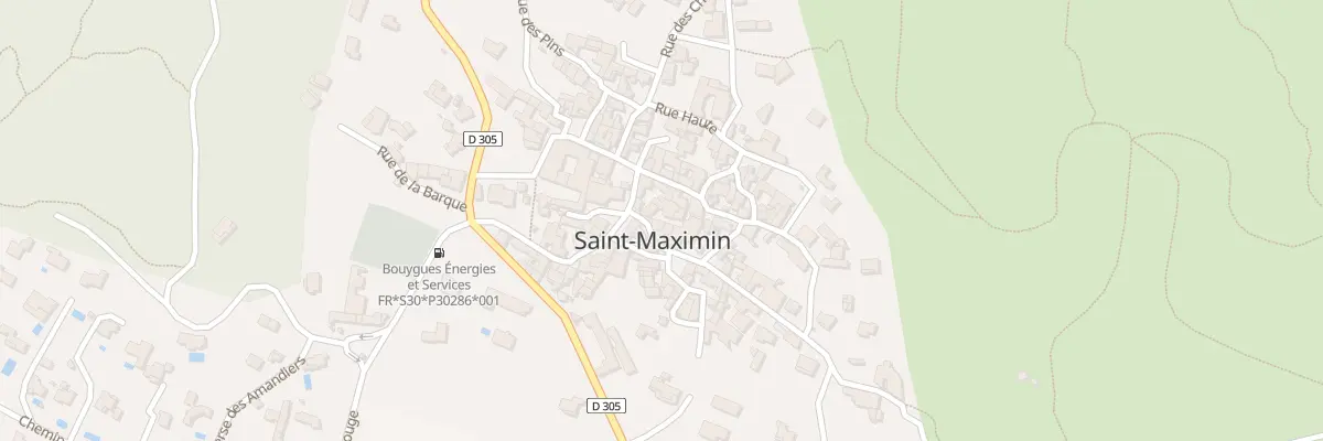Plan du 3 Rue des Fleurs à Saint-Maximin
