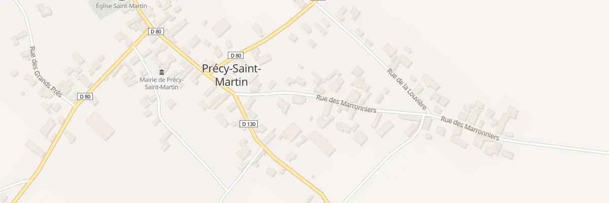 Plan du 6 Rue des Marronniers à Précy-Saint-Martin