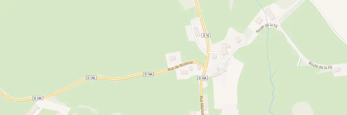 Plan du 5337 Bas du Bois du Four à Viévy