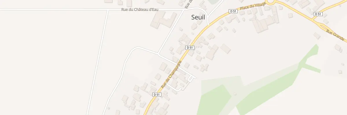 Plan du 12 Rue de Champagne à Seuil