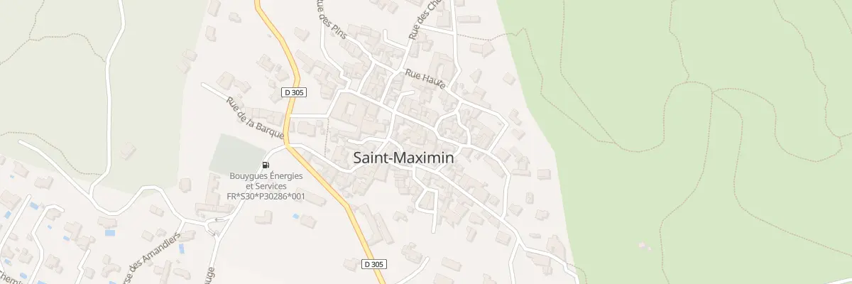 Plan du 5284 Le Village à Saint-Maximin
