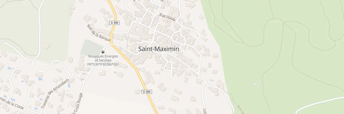 Plan du 5056 Rue de la Carrière Creuse à Saint-Maximin