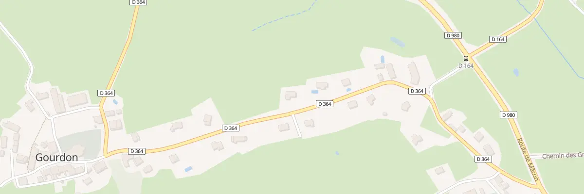 Plan du 5326 Le Champ à Gourdon