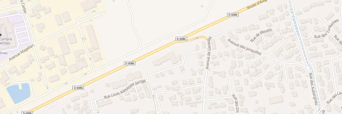 Plan du 33 Imp Louis Alexandre Jarrige à Marguerittes
