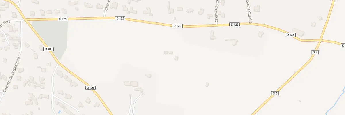 Plan du 6380 Rte de Saint Victor à Saint-Quentin-la-Poterie