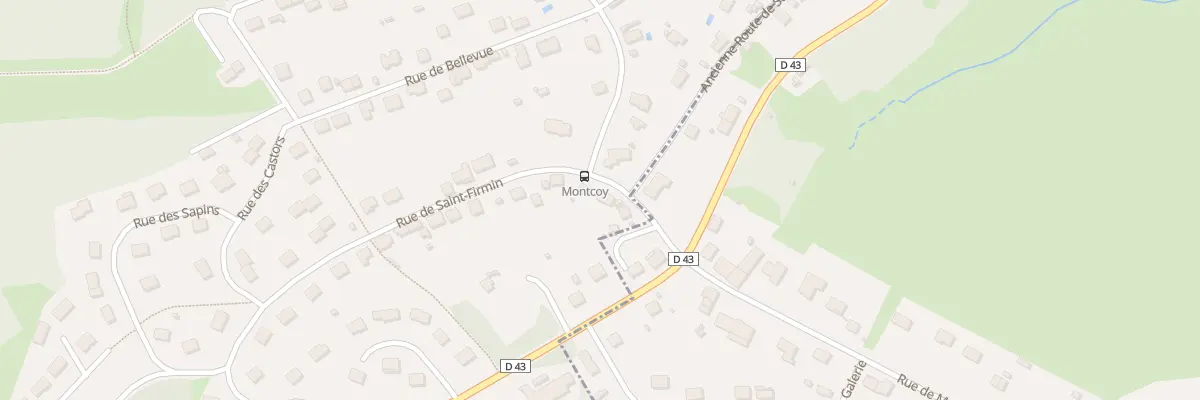 Plan du 148 Rue de Saint-firmin au Creusot