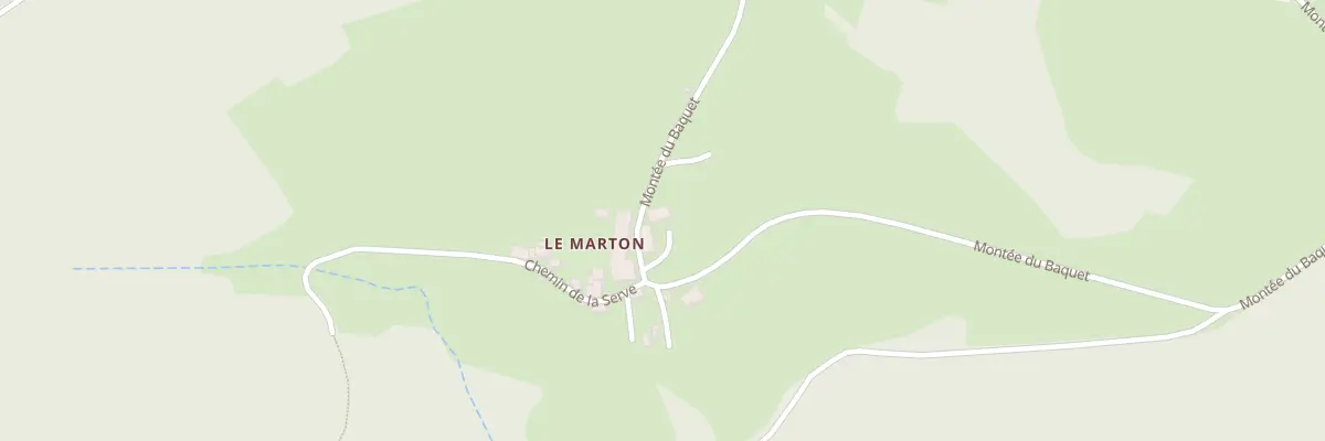 Plan du 878 Mte du Baquet à Saint-Nizier-d’Azergues