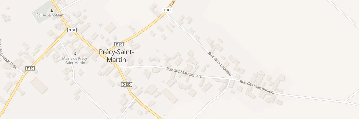 Plan du 9 Rue des Marronniers à Précy-Saint-Martin