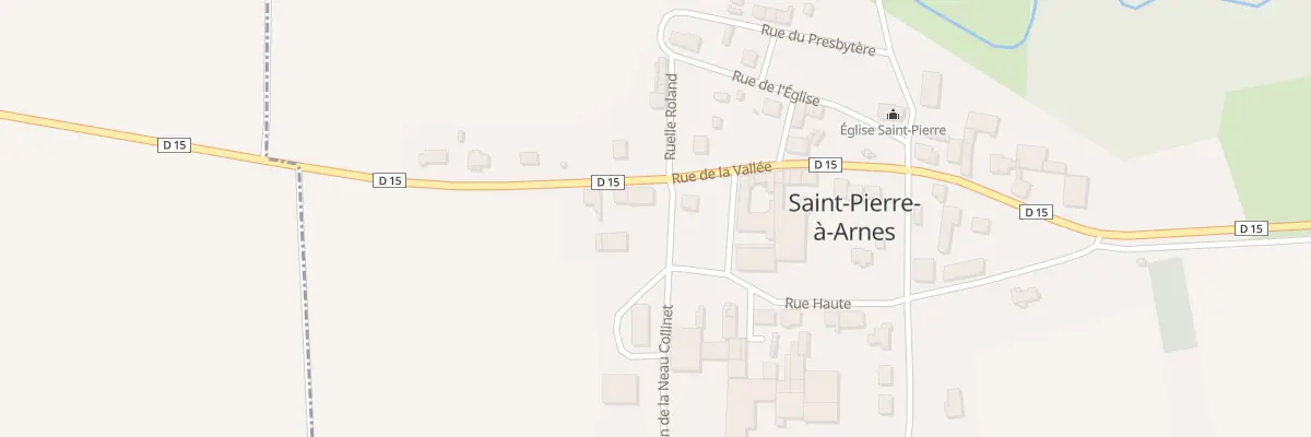 Plan du 21B Rue de la Vallee à Saint-Pierre-à-Arnes