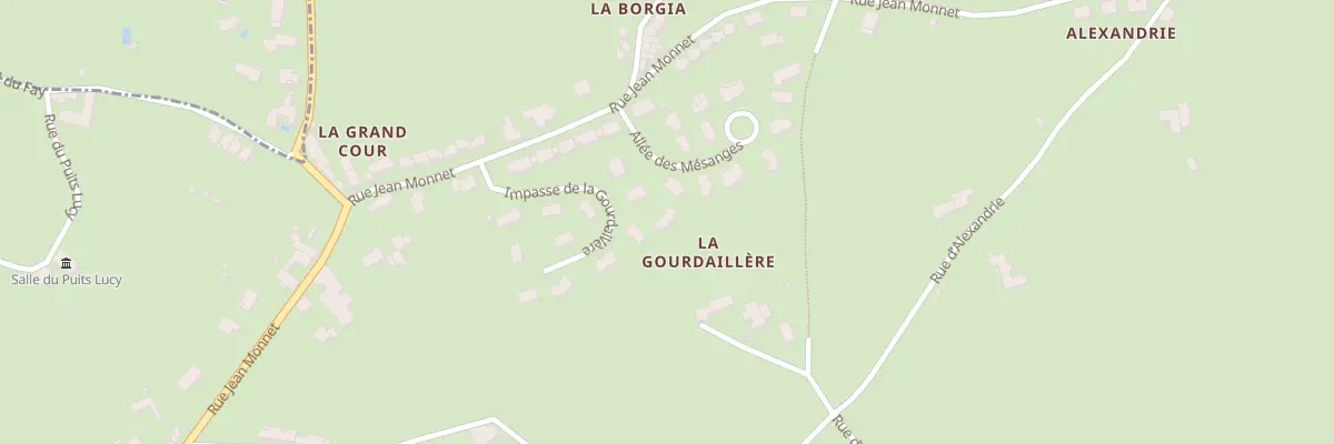 Plan du 10 Lot Coteaux de la Gourdaillère à Saint-Jean-Bonnefonds