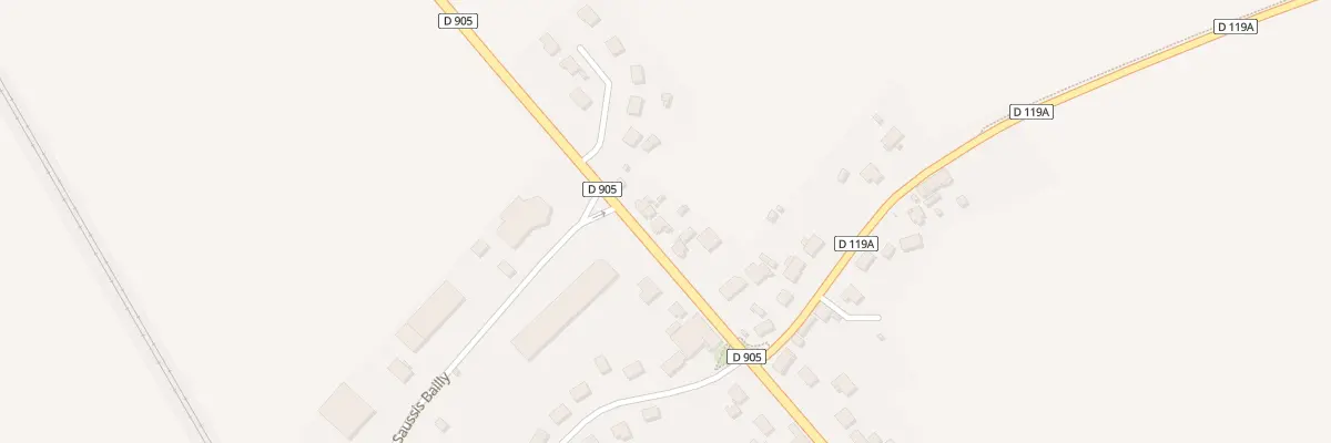 Plan du 40 Rte de Montbard à Ménétreux-le-Pitois