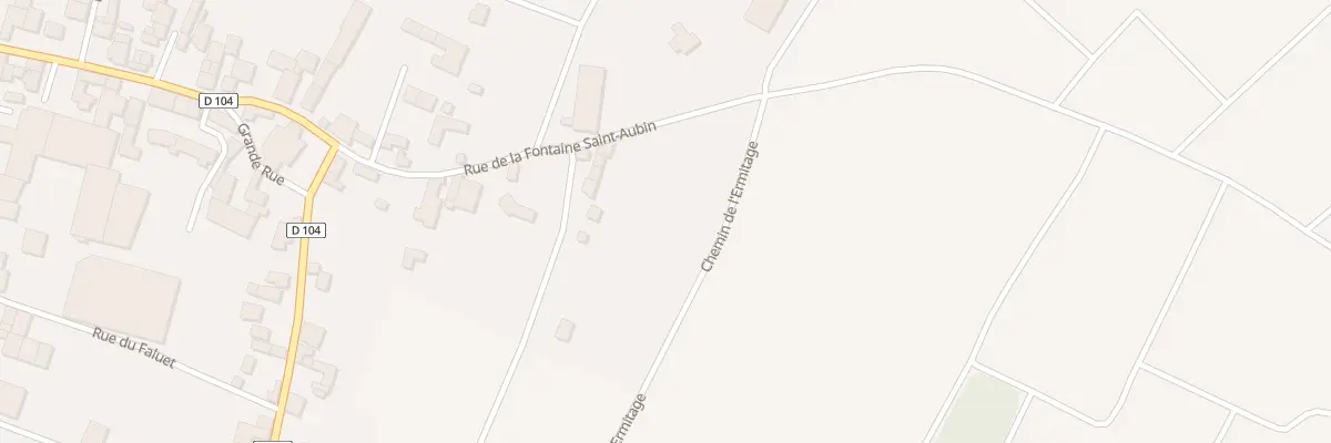 Plan du 12 Rue de la Fontaine St Aubin à Ville-sur-Arce