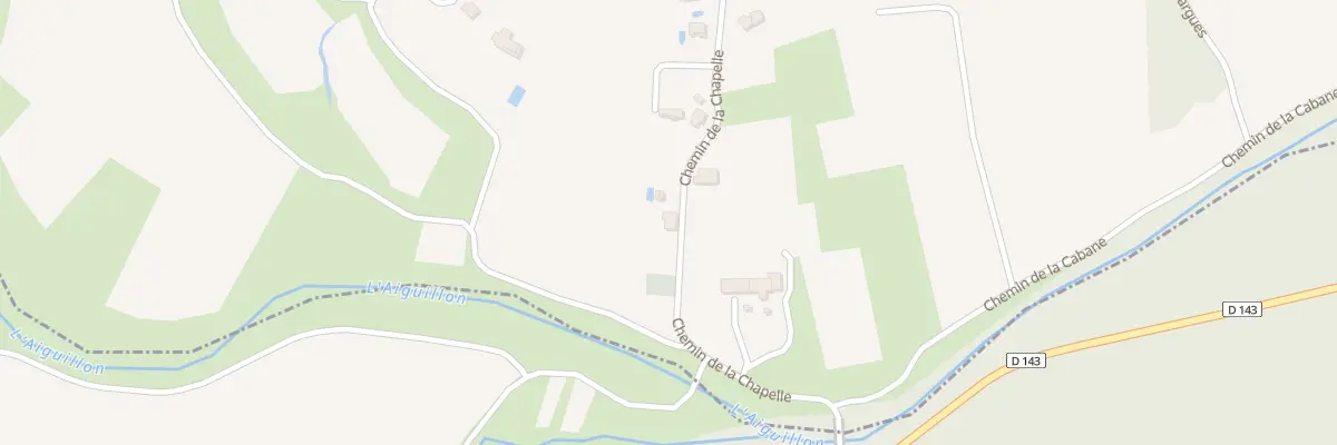 Plan du 5383 Plaine de Goussargues à Goudargues