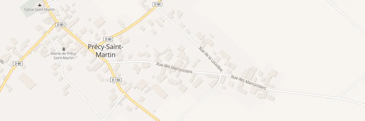 Plan du 11 Rue des Marronniers à Précy-Saint-Martin