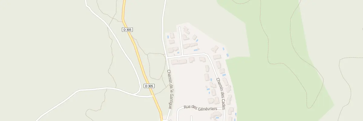 Plan du 5 Che de la Garrigue à Saint-Maximin