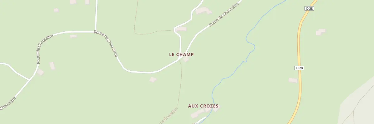 Plan du 581 Rte de Chaussitre à Saint-Régis-du-Coin